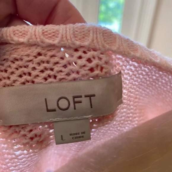 LOFT Colorful Sweater - Size L - Picture 10 of 10